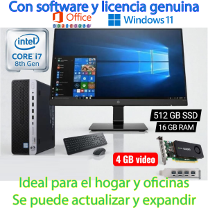👉✅ Computadora HP ProDesk Intel Core i7