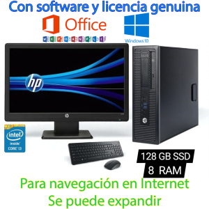 👉✅ Computadora HP ProDesk Intel Core i3