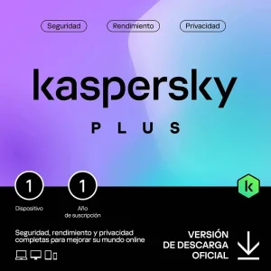 ✔️📲 Kaspersky Plus 2023 - 1 año - Europa