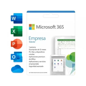 ✔️📲 Microsoft 365 Empresa Estándar - 5 PCs/MAC - suscripción 12 meses