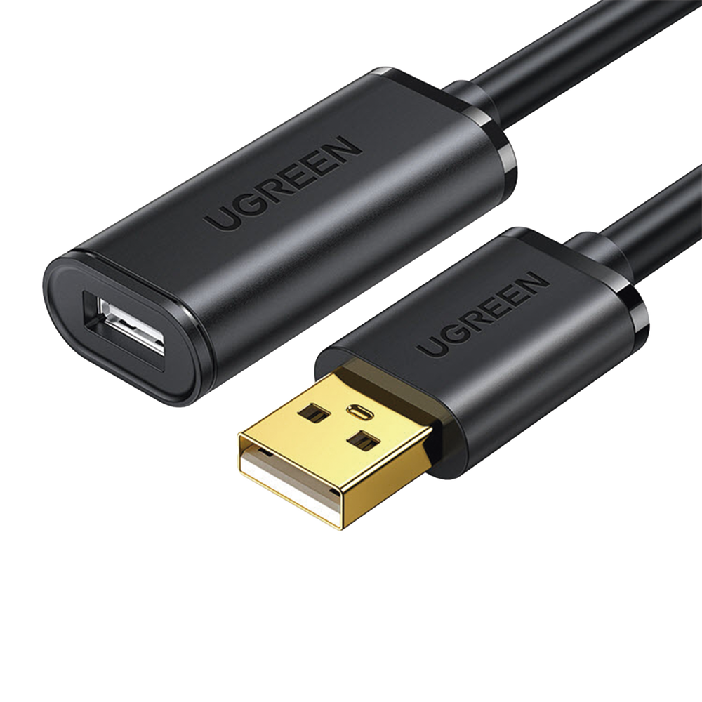 Cable de Extensión Activo USB 2.0 / 10 Metros / Macho-Hembra / Booster individual FE1.1S incorporado / Velocidad de hasta 480 Mbps / Ideal para impresoras, consolas , Webcam, etc. - Image 2