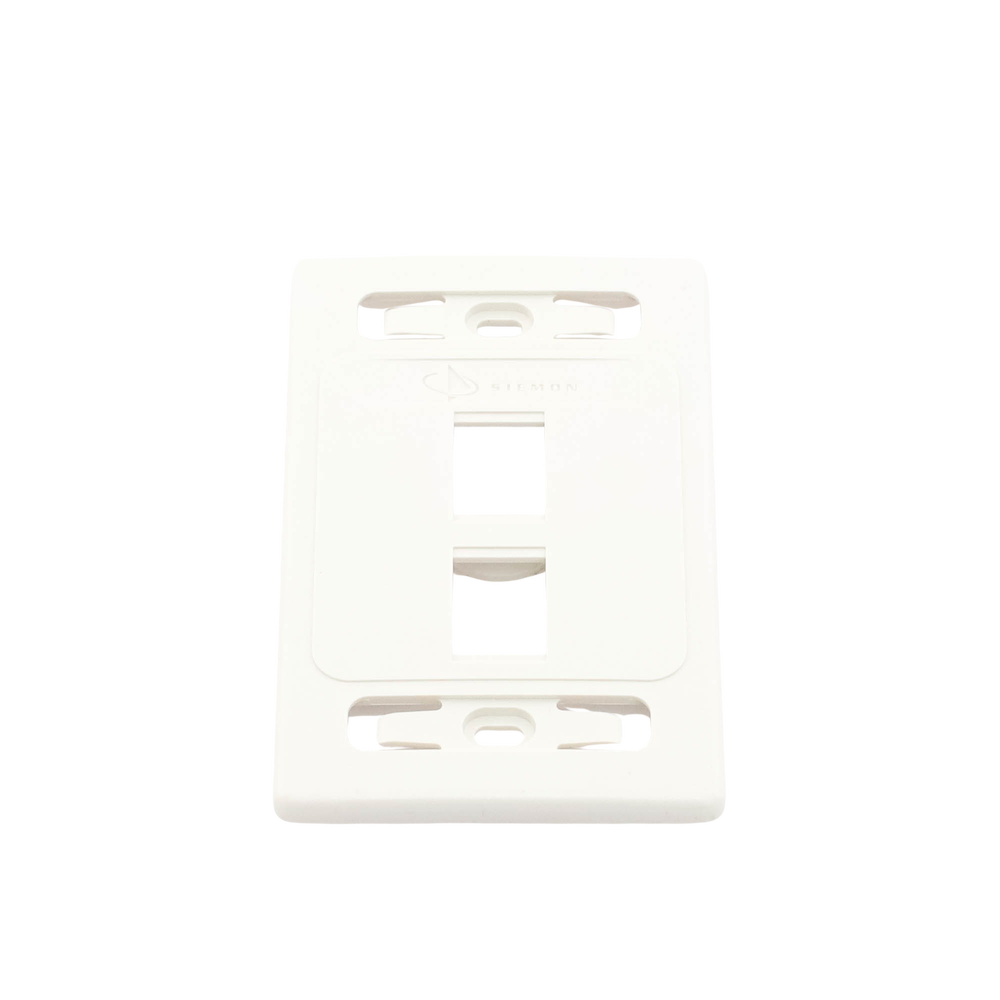 Placa de Pared Modular 10G MAX de 2 Salidas, Color Blanco - Image 5