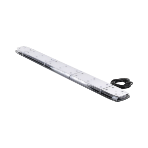Barra de luces de 48 Pulgadas, 240 Led, Dual Color Ámbar/Claro, Con Montaje Fijo de Tornillos, Ideal para Seguridad Privada