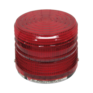 Luz estroboscópica Electraflash®, UL y cUL, 24 VCD, color Rojo