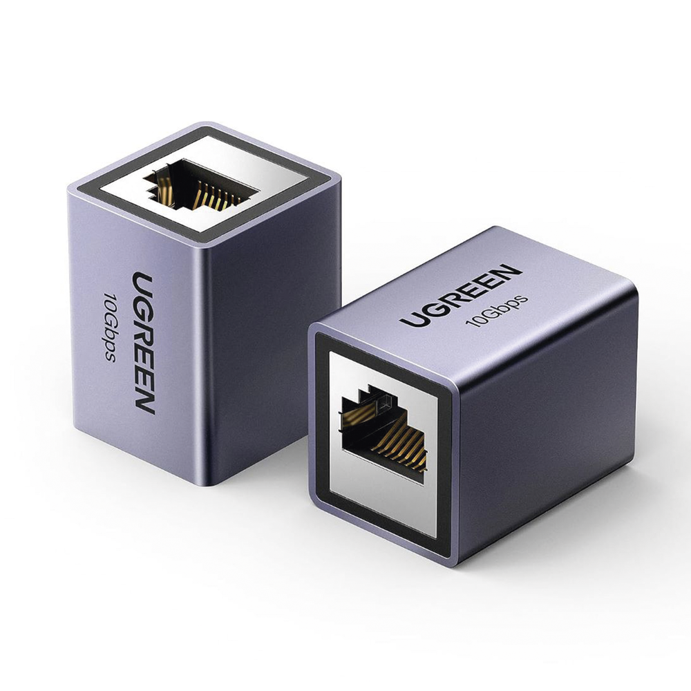 Acoplador STP (Extensor de Cable Ethernet RJ45) | 10Gbps | Blindado | Compatibilidad con Cat8 Cat7 Cat6 Cat5e | Hasta 100 Metros (328.08 Pies) | Aleaci?n de Aluminio - Image 4