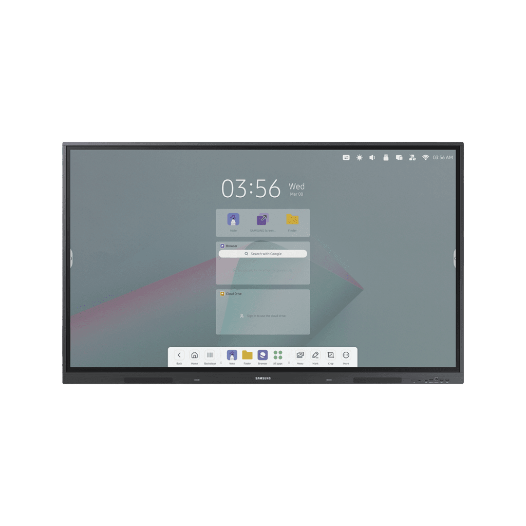 Pantalla tactil interactiva 75" Android 14 certificado con EDLA / Touch tipo IR / UHD / 400 nits / HDMI / USB / WIFI / RJ45 / Compatible con montajes VESA 800 x 400