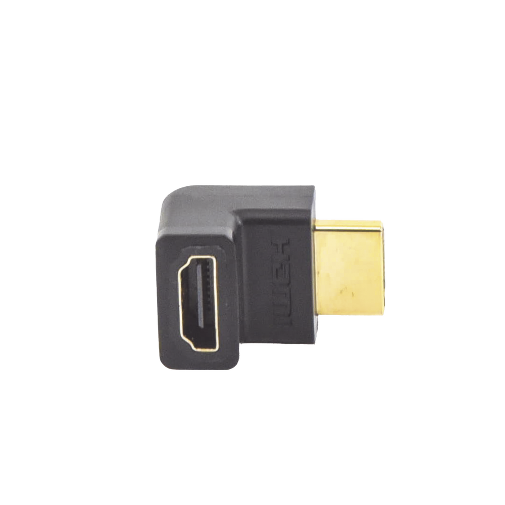 Adaptador HDMI de 90 Grados Macho a Hembra / Hacia Arriba / HDMI 2.0 4K@60Hz / Proporciona Flexibilidad Sin Doblar los Cables HDMI - Image 2