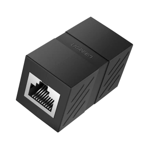 Acoplador (Extensor de Cable Ethernet RJ45 a RJ45) | 1000Mbps | Compatibilidad con Cat7 Cat6A Cat6 Cat5e | Compatible con POE | Ign?fugo | ABS