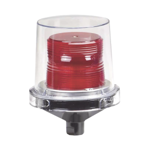 Luces estroboscópicas para lugares peligrosos Electraray® , Homologado UL y cUL para Clase I, División 2, Grupos A, B, C y D; Clase II, División 2, Grupos F y G; Clase III , 12-24 VCD, color Rojo, parpadeo predeterminado