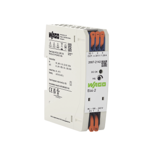 Fuente de Alimentación Eco 2 / Monofásica / 24V DC / 1.25A / 30W / Push-in CAGE CLAMP® / Carril DIN / SELV-PELV / IP20