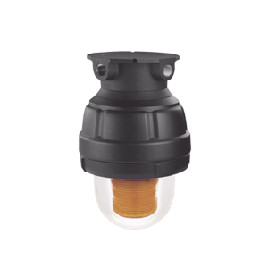Luz LED de Advertencia a Prueba de Explosiones / 24 VAC/VDC / Color Ámbar / Clase I División 1 / IP66 IP69K / 50,000 Horas / Montaje Múltiple