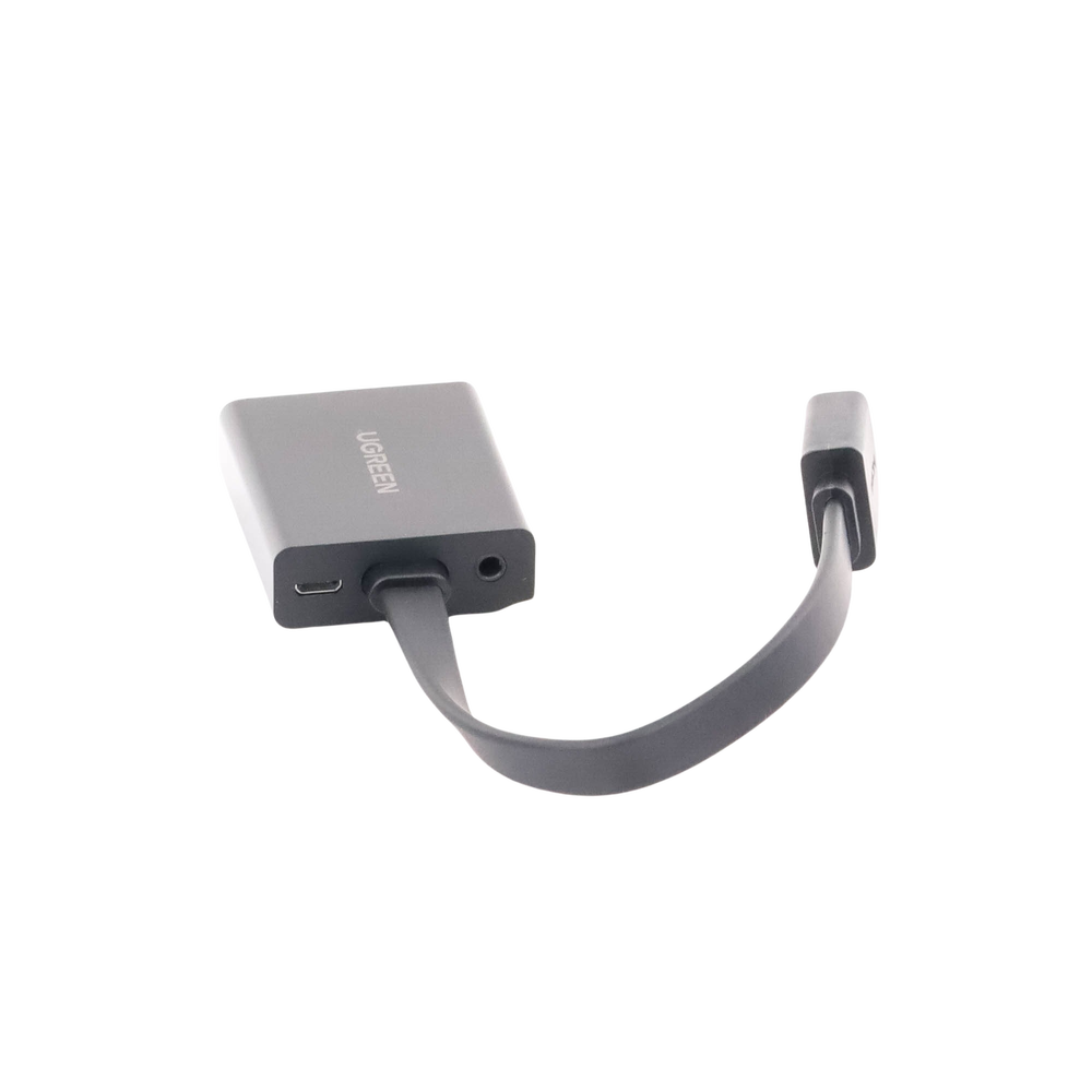 Adaptador HDMI a VGA / Resoluci?n 1080P / Audio 3.5mm / Con Puerto Micro USB para Alimentaci?n / Plug & Play / No Requiere Controlador / ABS / Flexible y Duradero - Imagen 2