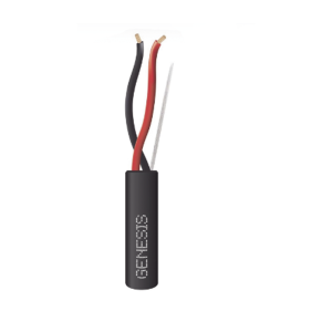 Carrete de Cable 305 Metros (1000 Pies) / 2 x 18 AWG FPL / Cable Direct Burial / Para Uso en Intemperie / Uso en Aplicaciones en Sistemas de Detecci?n de Incendio y Sistemas de Evacuaci?n