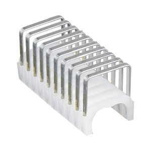 Paquete de 300 Grapas con Aislamiento, para Cables NM (Romex?) como 14/3, 14/3G, 12/3 y otros cables de hasta 11/32 x 19/32 (9 mm x 15 mm / 0.35 x 0.59 pulgadas).
