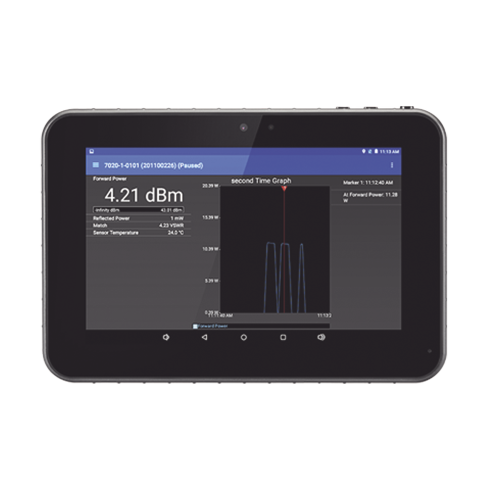 Medidor Digital de Potencia en Pantalla, para el Rango de 2 MHz a 6 GHz dependiendo del Sensor, Provee Lecturas de Potencia Promedio Verdadera, Pico, VSWR, PEP etc. Compatible con Sensores Series 4000, 5000 y 7000.