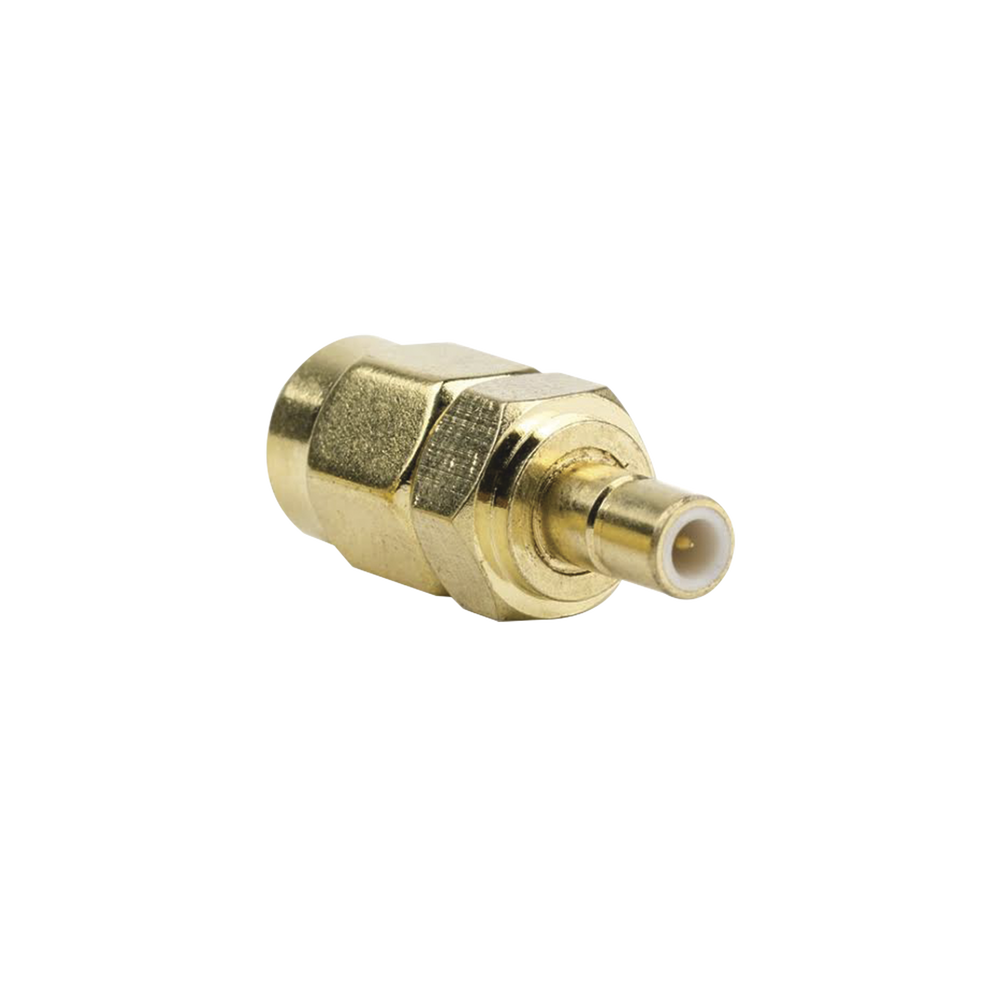 Adaptador Coaxial en Línea, de Conector SMA Macho a SMB Hembra, Oro/ Oro/ Teflón. - Image 2