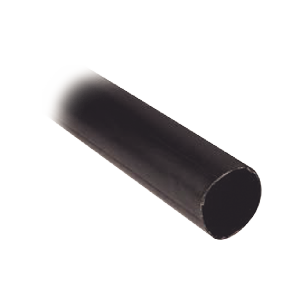 Tubo Termoencogible (Termofit) Negro de 1.2 m, 1.5" de Diámetro, Reduce de 2:1, Poliolefina.