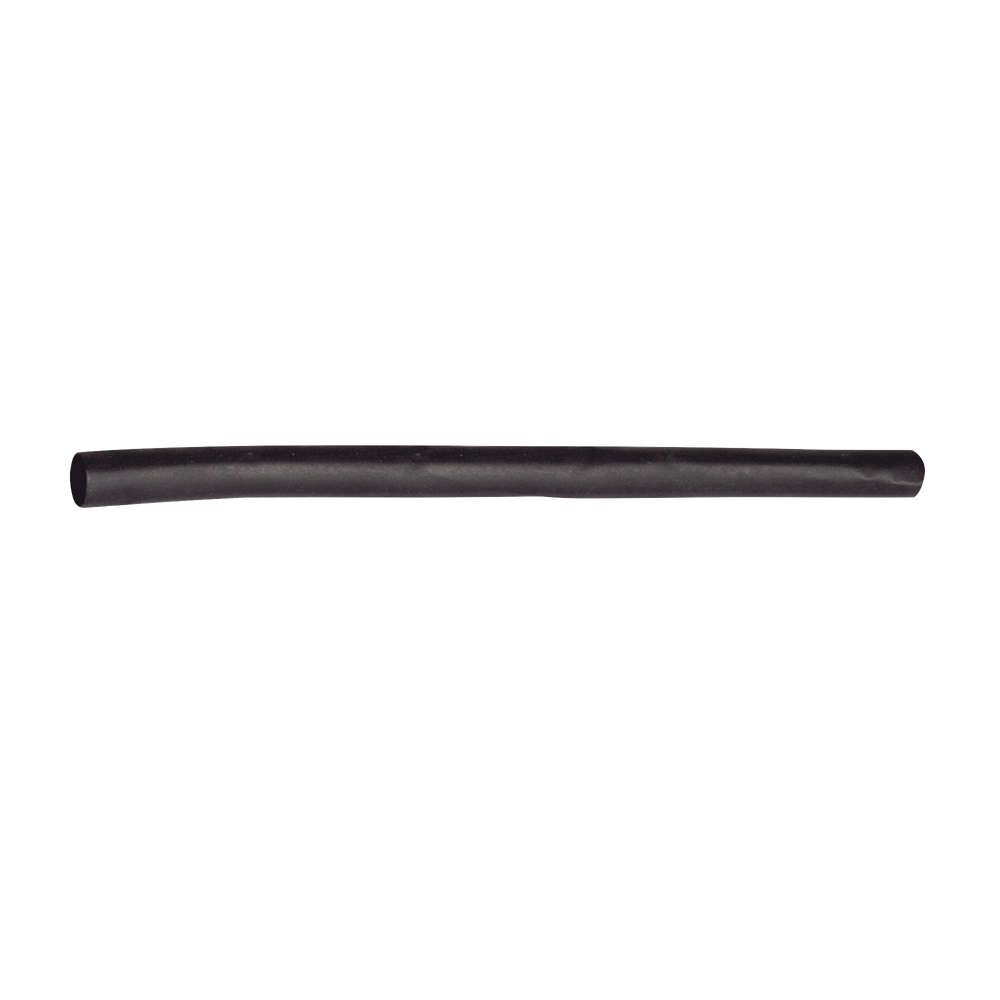 Tubo Termoencogible (Termofit) Negro de 1.2 m, 1/2" de Diámetro, Reduce de 2:1, Poliolefina.