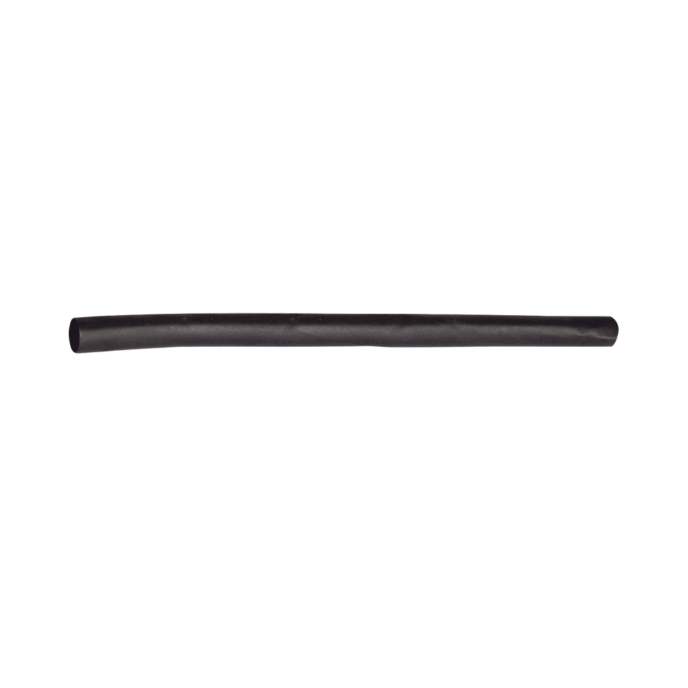 Tubo Termoencogible (Termofit) Negro de 1.2 m, 3/32" de Diámetro, Reduce de 2:1, Poliolefina.