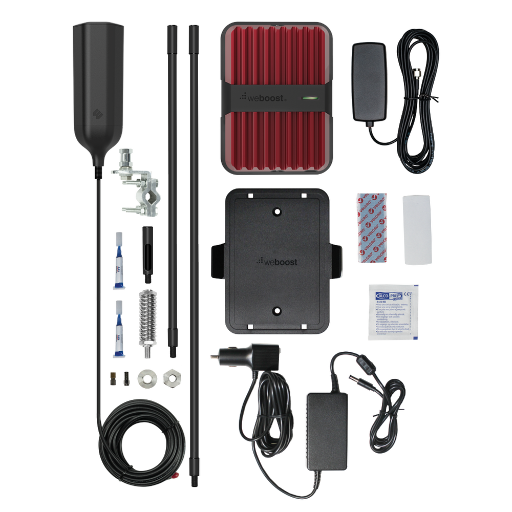 KIT Amplificador de Señal Celular 4G, 3G, VoLTE y Voz Convencional, Drive Reach OTR/ Especial para Tractocamión y Pick up Pesados/ Soporta múltiples dispositivos y compañías como Telcel, AT&T y Movistar a la vez. - Image 3
