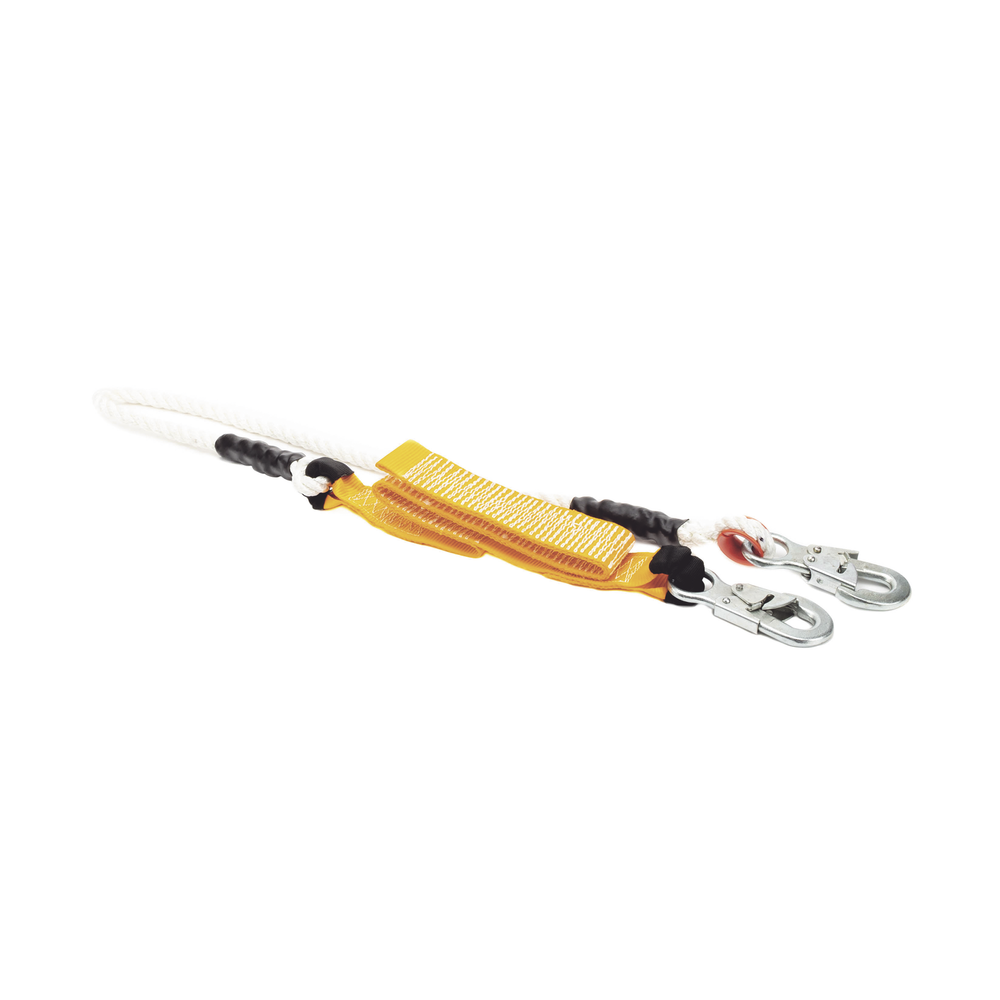 Amortiguador con Cable de Protección de Nylon y 2 Ganchos de Seguro Doble. - Image 4