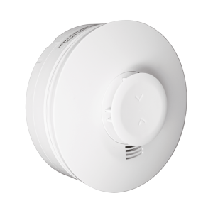 Detector Inalámbrico de Humo y Calor 5800SMOKEV / 3V Litio / Detección Fotoelectrica Multicriterio / Temperatura Fija 135°F / Alerta Baja Temperatura 41°F / RF 345 MHz / Sonido 85 dBA / Compatible con Sistemas Resideo