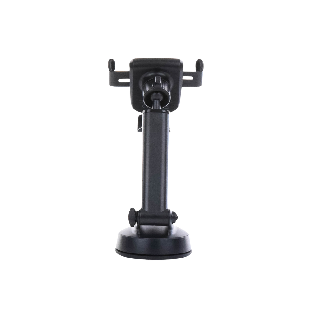 Soporte de Celular para Automóvil con Ventosa / Diseño de Sujecion en Triangulo / Ajustable 270° / Rotable / Estirable / Amplia Compatibilidad con dispositivos de 4'' a 7'' / Color Negro - Image 2
