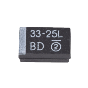 Capacitor Electrolítico de Tantalio SMD (2917) de 33 µFd, 25 Volt, para Amplificador PA3-1FE-RXRF.