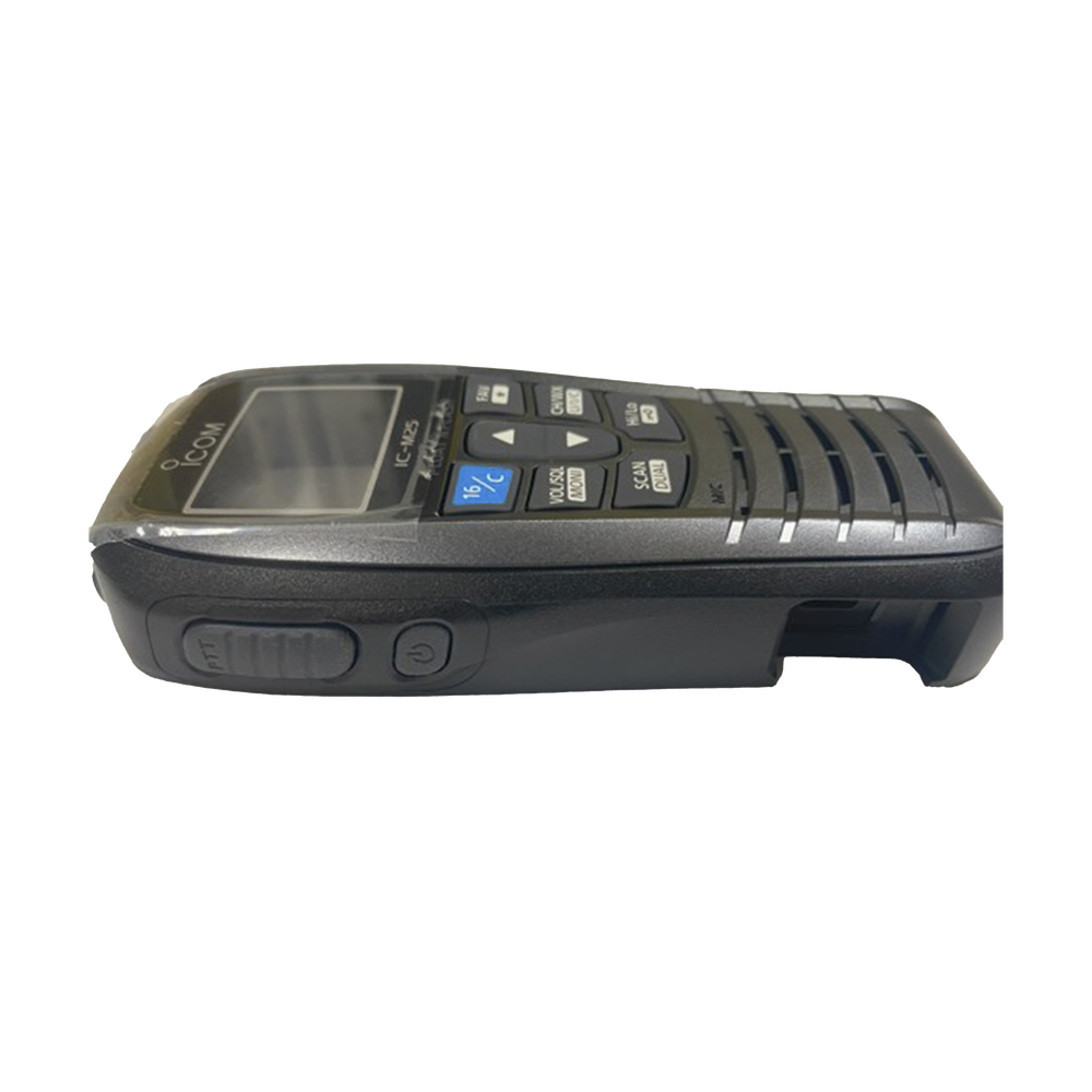 Tapa Frontal de Repuesto / Color Gris / Compatible con Radios Serie IC-M25 / Material Plástico Resistente / Reemplazo Original - Image 3
