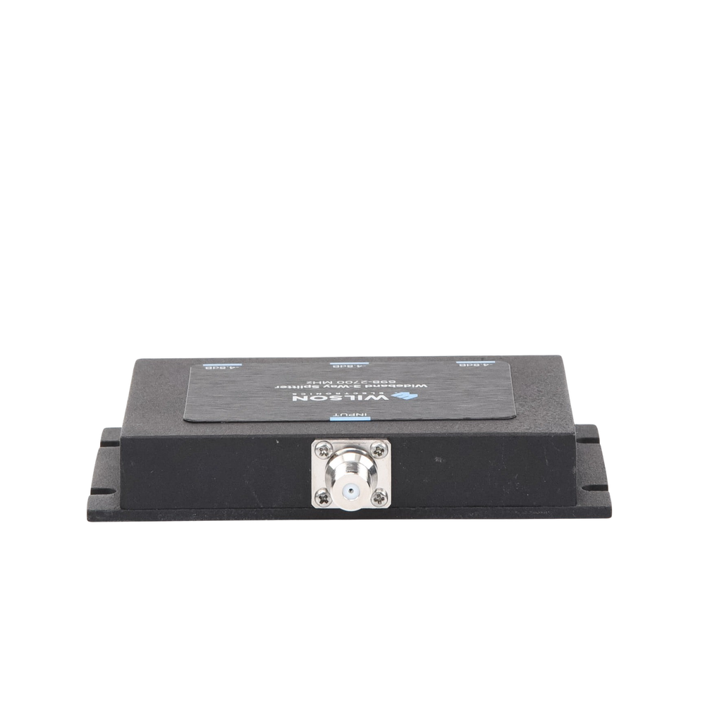 Divisor de potencia de 3 vías para la distribución de señal a tres antenas de servicio | 4.8 dB de pérdida por puerto | Conectores F hembra - Image 4