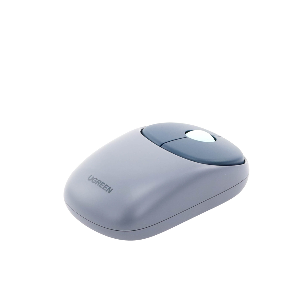 Mouse Inalámbrico FUN | Recargable| 2.4G & Bluetooth | 4 Niveles de DPI | Silencioso | Ergonómico | 5 Botones | Compatible con Windows, macOS 10.5, Android iOS Linux y Chrome OS | Color Azul. - Image 3
