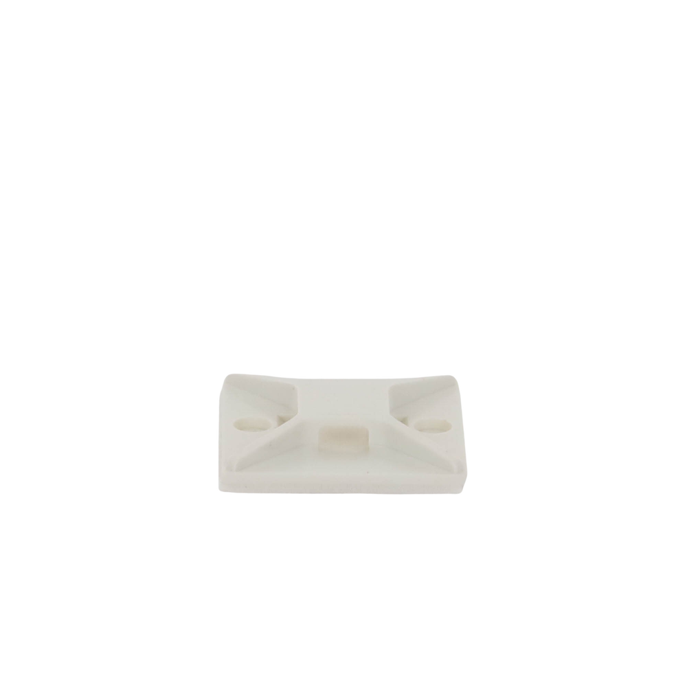 Montaje-Sujetador Para Cable de 4 Vías, con Adhesivo, 25.4 x 25.4mm (1in x 1in), Color Blanco, Uso en Interior, 1 pieza - Image 6