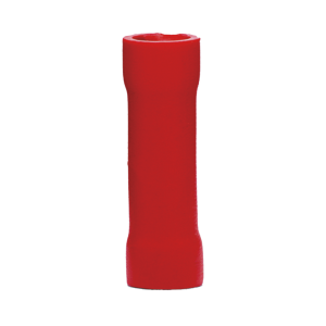 Conector a tope aislado / 22 - 16 AWG / Rojo / Paquete de 25 piezas