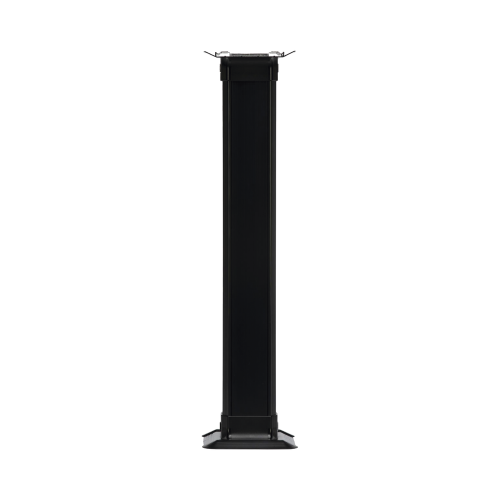 Accesorio de Conexión a Mesa, Para Uso con Canaleta de Piso AFR4BCBL6, Material PVC Rígido, Color Negro - Image 3