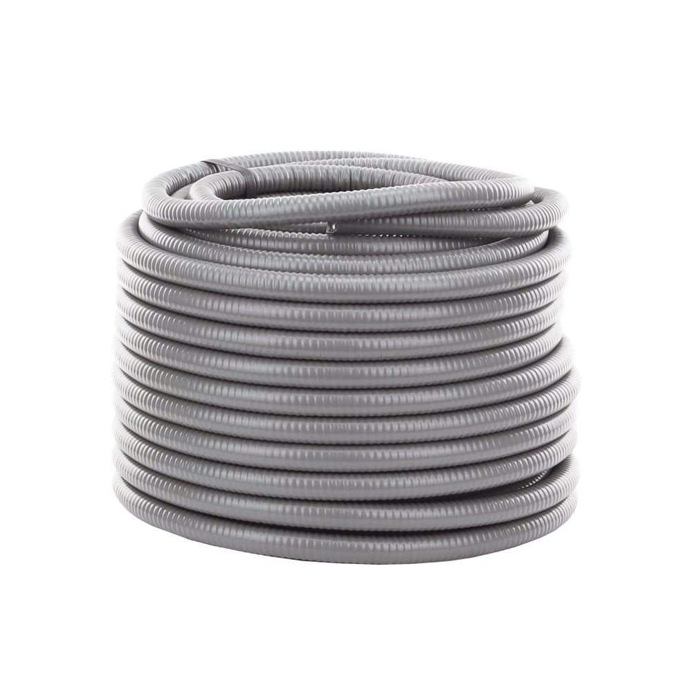 Tubo Flexible tipo Liquidtight de 3/4" (19 mm). Acero + PVC. Rollo de 50 Metros. - Image 2