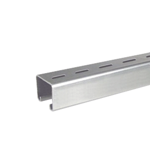 Unicanal Perforado 4 x 4 cm x 3 m / Calibre 16 / Galvanizado Electrolítico.