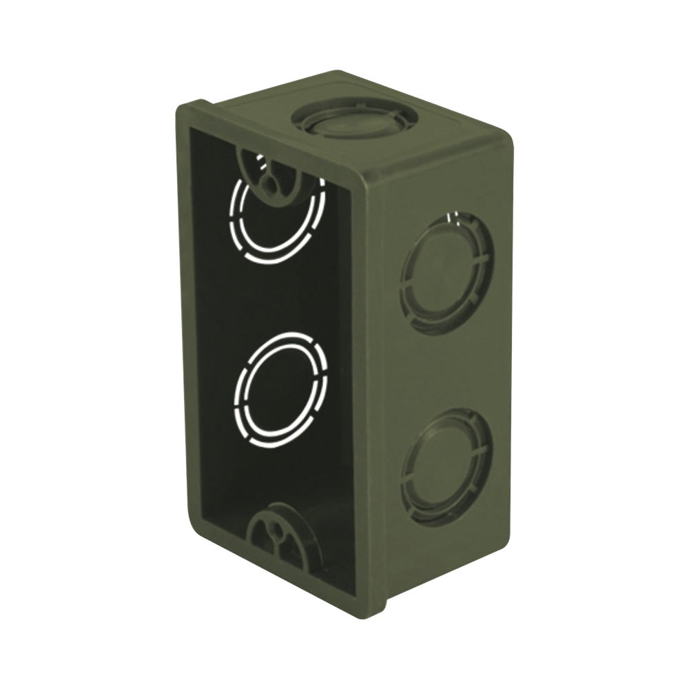 Caja Chalupa de 1/2" para Instalaciones de PVC Conduit Pesado.