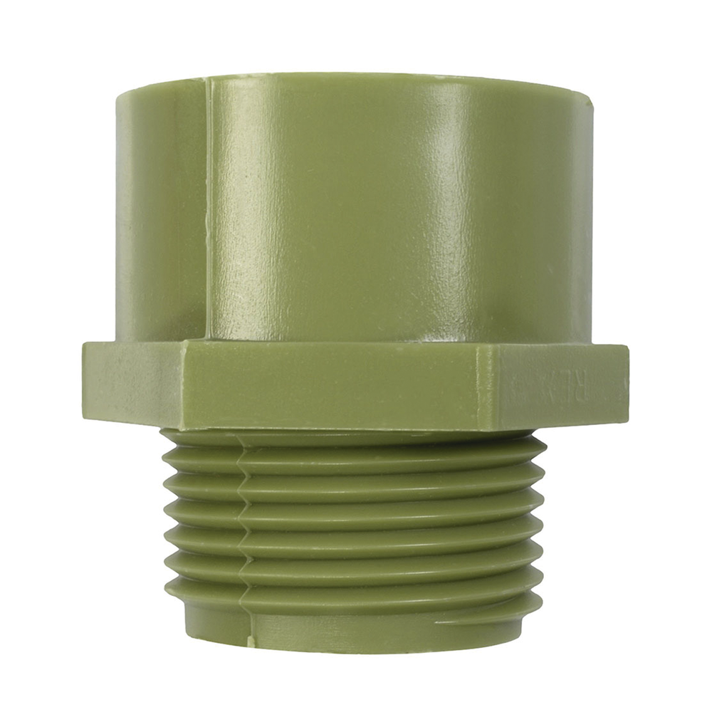 Conector para Tubería PVC Conduit Pesado de 1/2" (13 mm). - Imagen 2