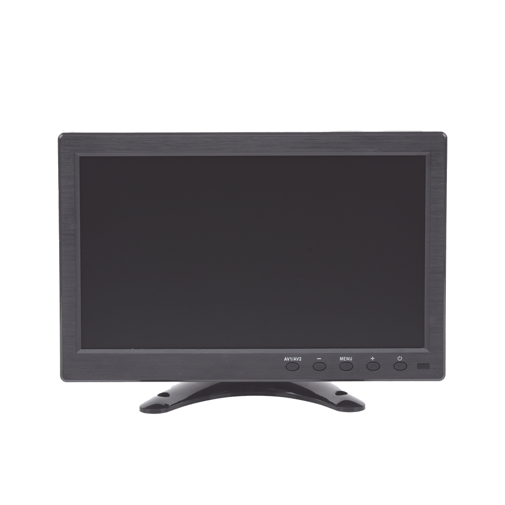 Monitor 10.1" TFT-LCD ideal para colocar en vehículos o DVR/NVR. Entradas de video HDMI, VGA y RCA (CVBS) - Image 2