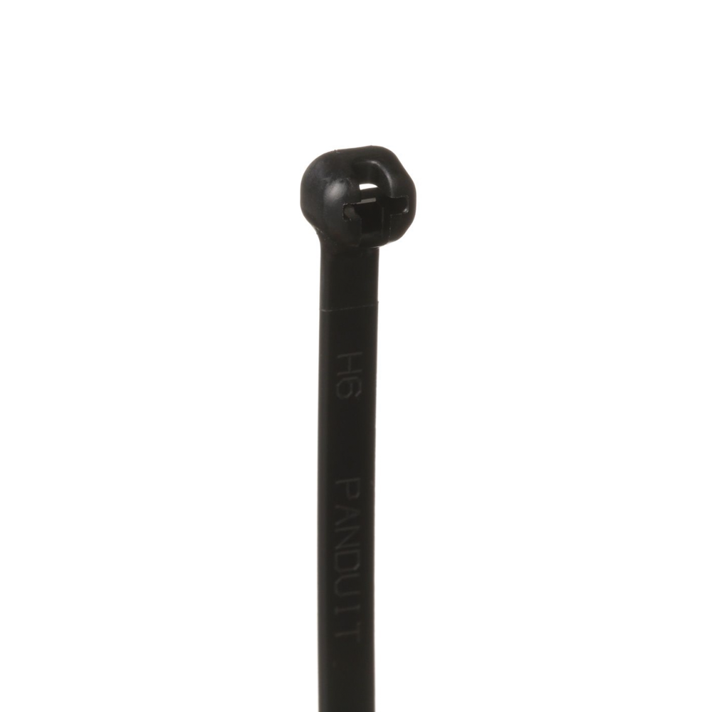 Cincho de Nylon 6.6 Dome-Top®, Con Lengüeta de Bloqueo de Acero Inoxidable, 203 mm largo x 4.7mm ancho, Color Negro, Exterior Resistente a Rayos UV, Paquete de 100pz - Image 2