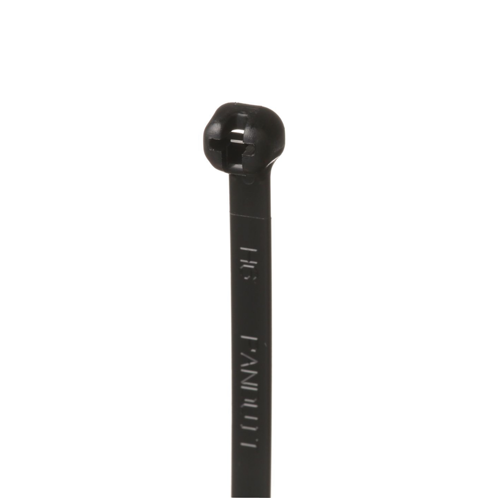 Cincho de Nylon 6.6 Dome-Top®, Con Lengüeta de Bloqueo de Acero Inoxidable, 203 mm largo x 4.7mm ancho, Color Negro, Exterior Resistente a Rayos UV, Paquete de 100pz - Image 3