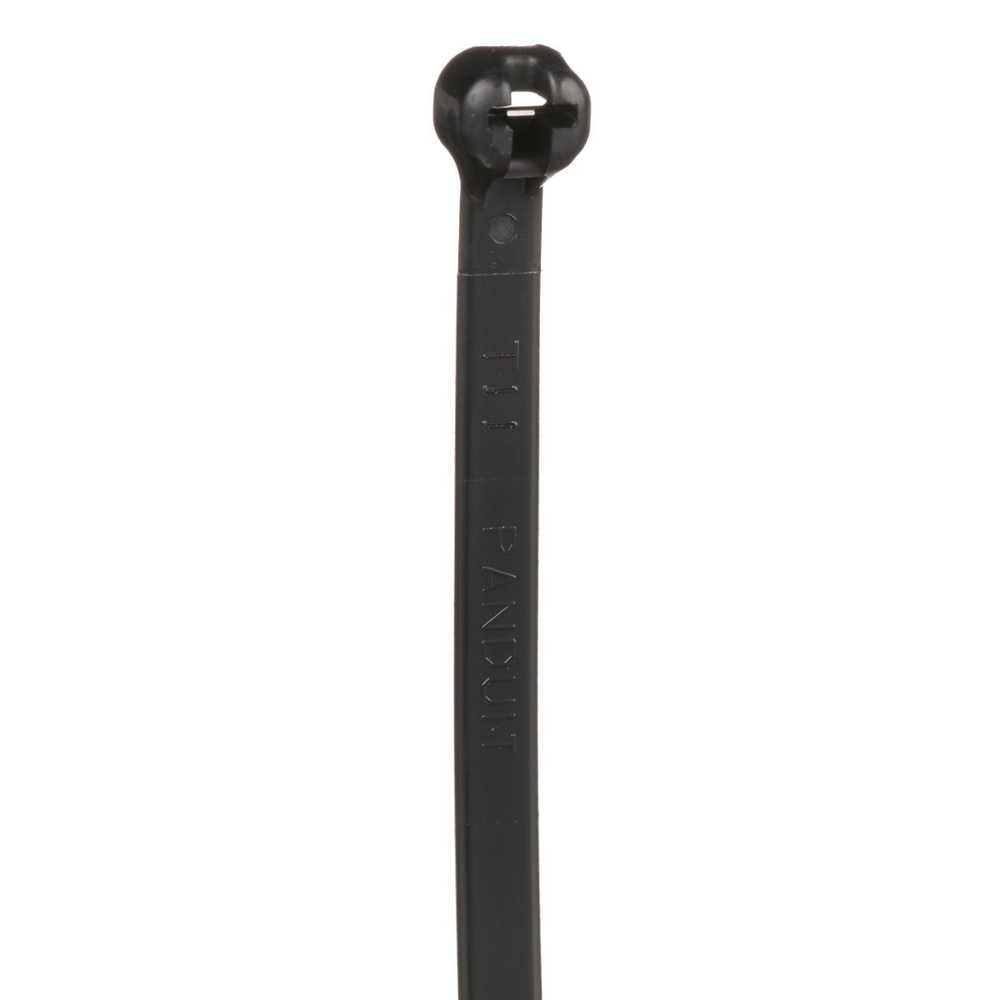 Cincho de Nylon 6.6 Dome-Top®, Con Lengüeta de Bloqueo de Acero Inoxidable, 203 mm largo x 4.7mm ancho, Color Negro, Exterior Resistente a Rayos UV, Paquete de 1000pz - Image 2
