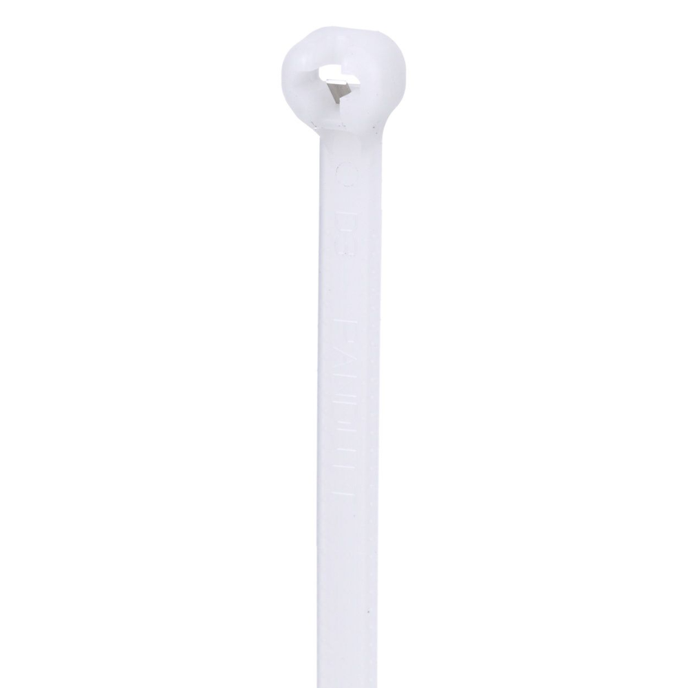 Cincho de Nylon 6.6 Dome-Top® Con Lengüeta de Bloqueo de Acero Inoxidable, 305 mm largo x 4.7mm ancho, Color Natural, Paquete de 100pz - Image 3