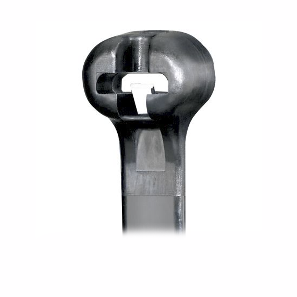 Cincho Dome-Top Nylon 6.6, 378mm largo x 7mm ancho, Color Negro. Paquete de 250 piezas - Image 3