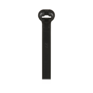 Cincho Dome-Top Nylon 6.6, 378mm largo x 7mm ancho, Color Negro. Paquete de 250 piezas