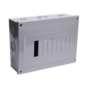 Centro de Carga para Sobreponer, 08 Polos, 100 A, 1 Fase 3 Hilos, 120/240 V AC, 60Hz
