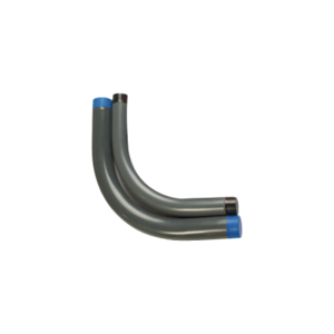 Codo Conduit Rígido de Aluminio de 3" (76.2 mm) Recubierto de PVC e Interior de Uretano.