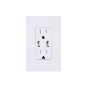 TOMACORRIENTE 15 AMP CONECTOR USB