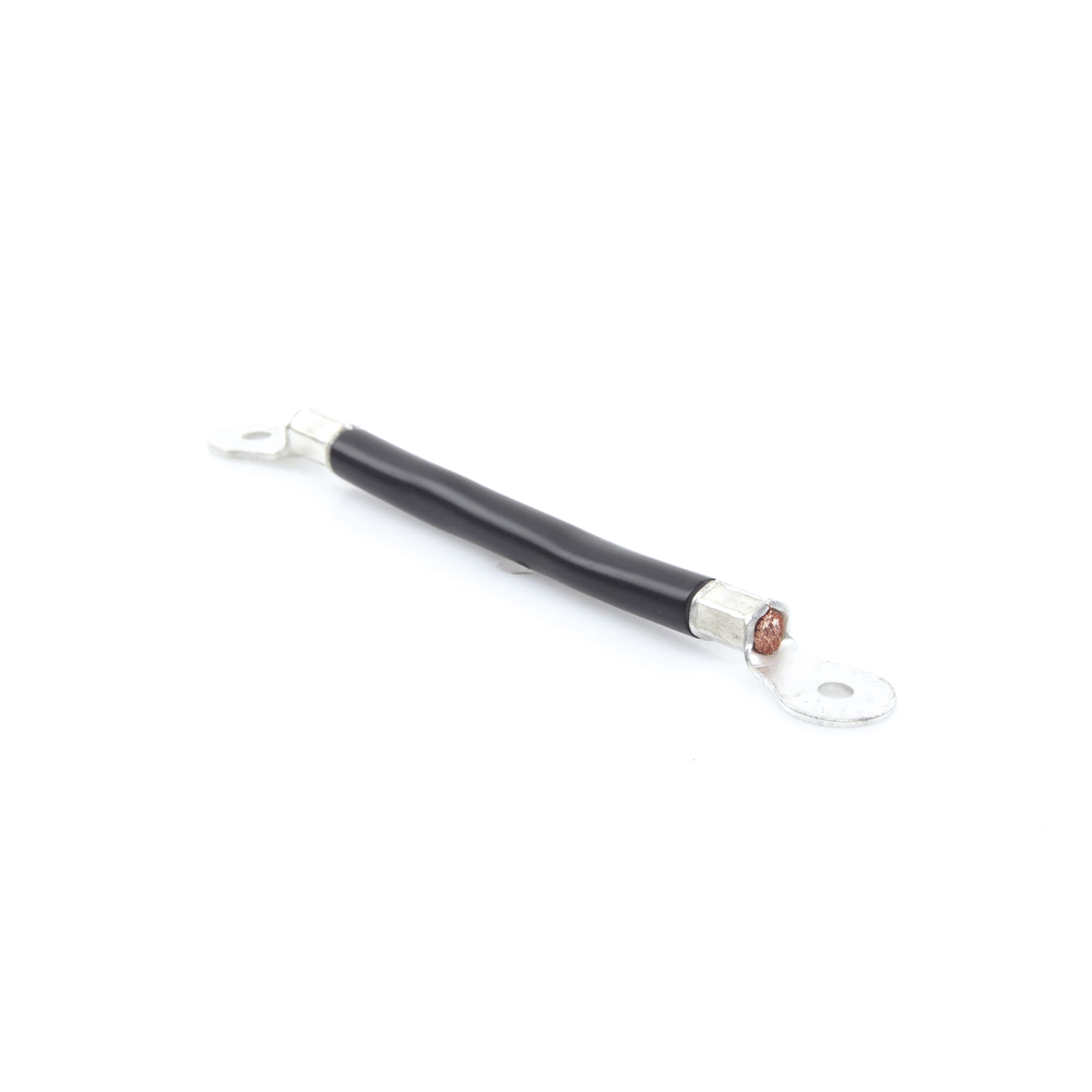 Cable para Baterías, 0.2m, Negro, Calibre 2 AWG con Terminales de Ojo en Ambos Extremos - Imagen 2