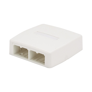Caja de Montaje en Superficie, Para 4 M?dulos Mini-Com, Color Blanco